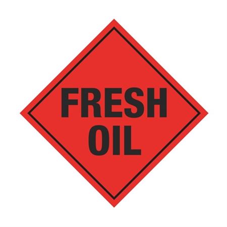 Fresh Oil Roll-Up Sign